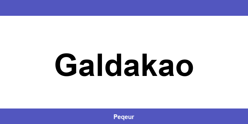 Número de teléfono de la oficina SEUR en Galdakao